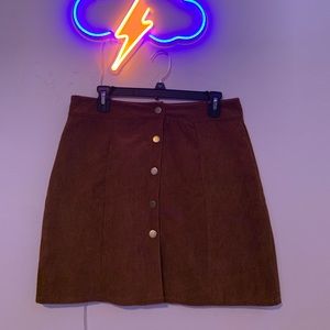 Brown Skirt